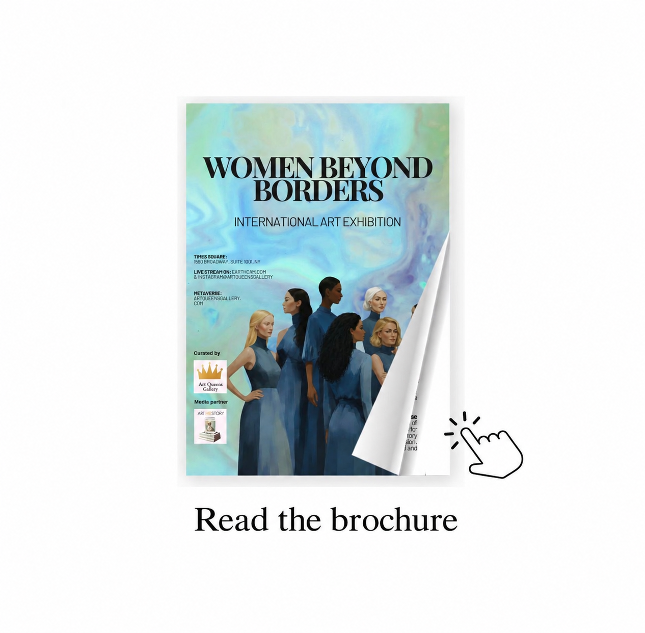 Women Beyond Borders exhibition brochure